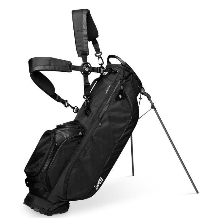 Sunday Golf Ryder Full Stand Bag 5-Way Full Length Dividers 4.9lbs Double Strap