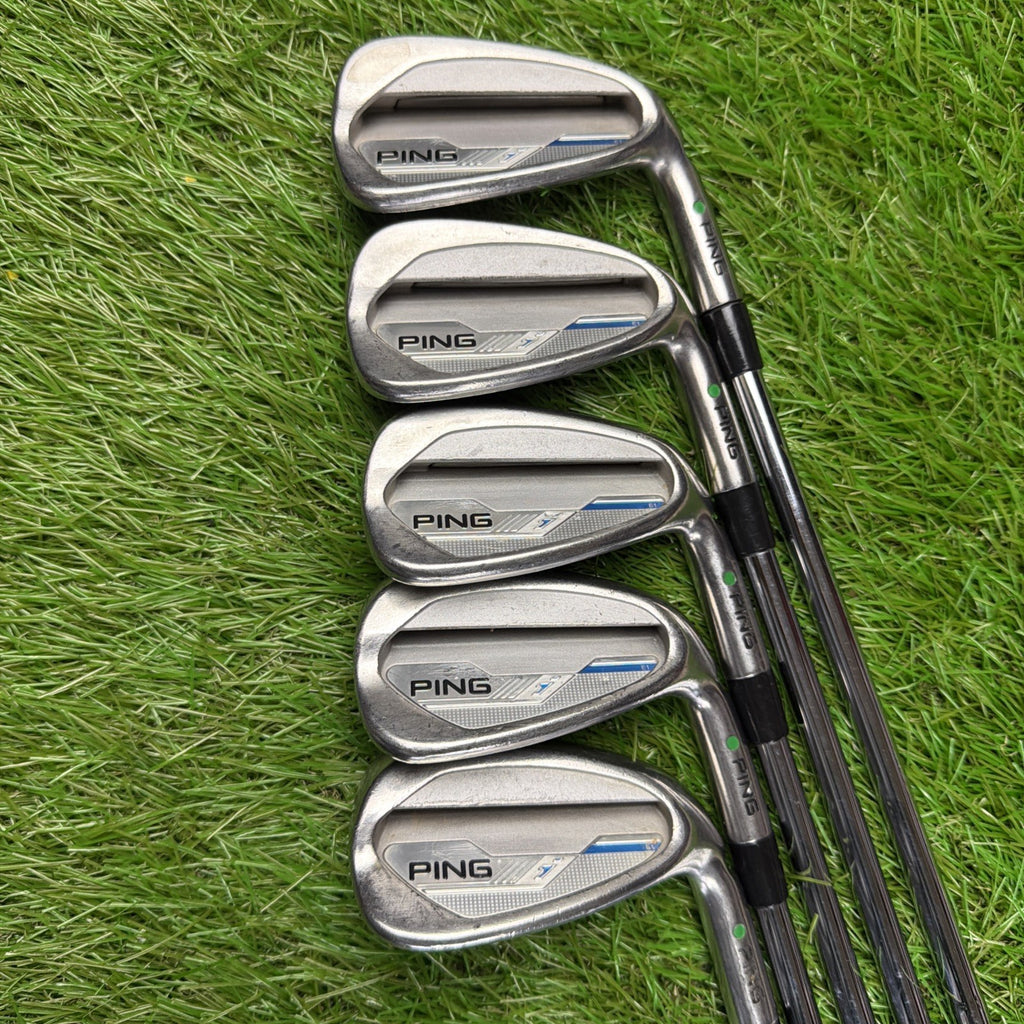 Ping i Series E-1 Iron Set 7-U Wedge Green Dot RH CFS Distance Reg Flex