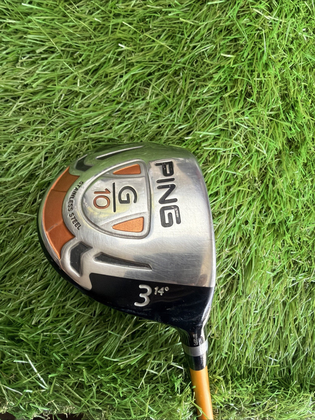 Ping G10 14° 3 Wood RH UST ProForce V2 High Launch 76g Stiff Flex Shaft 43"