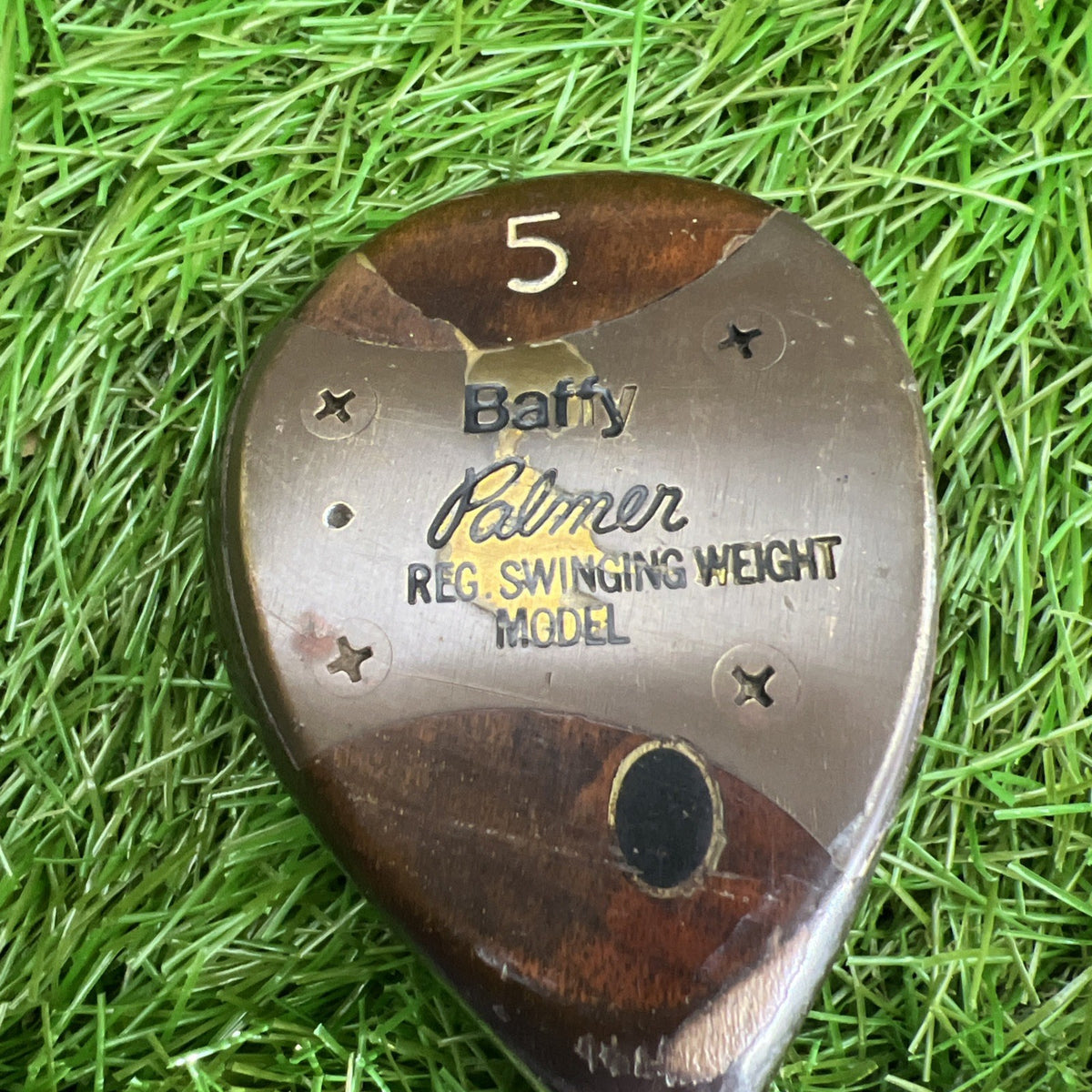 Vintage Palmer 5 Wood 'Baffy' RH Temper Dynamic Regular Flex Shaft 41"