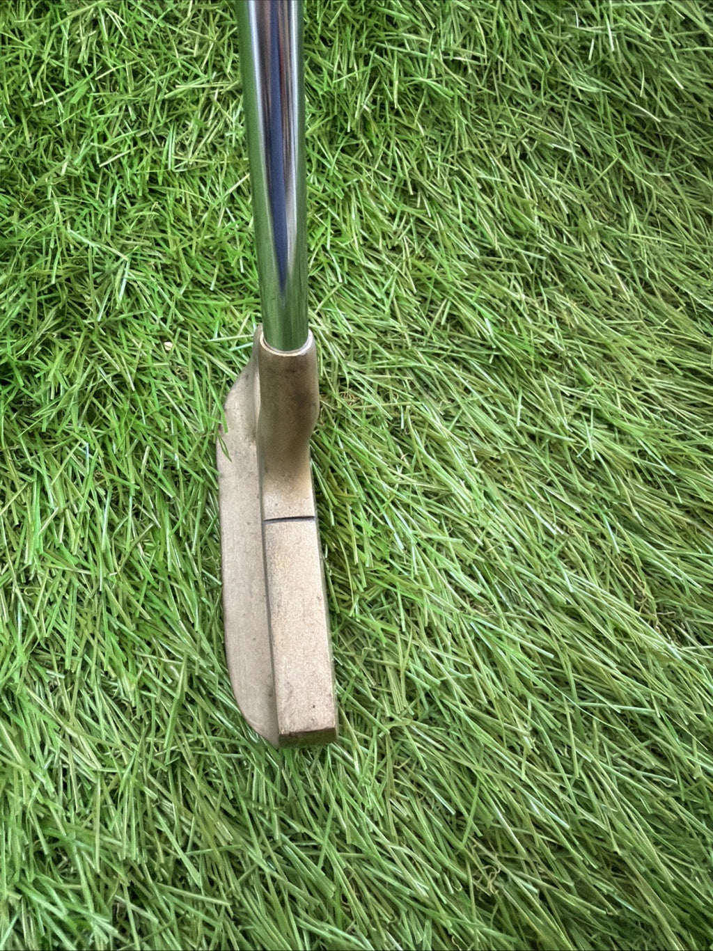 Vintage RAM Horned 650 Brass Putter RH True Temper Shaft 35.5"