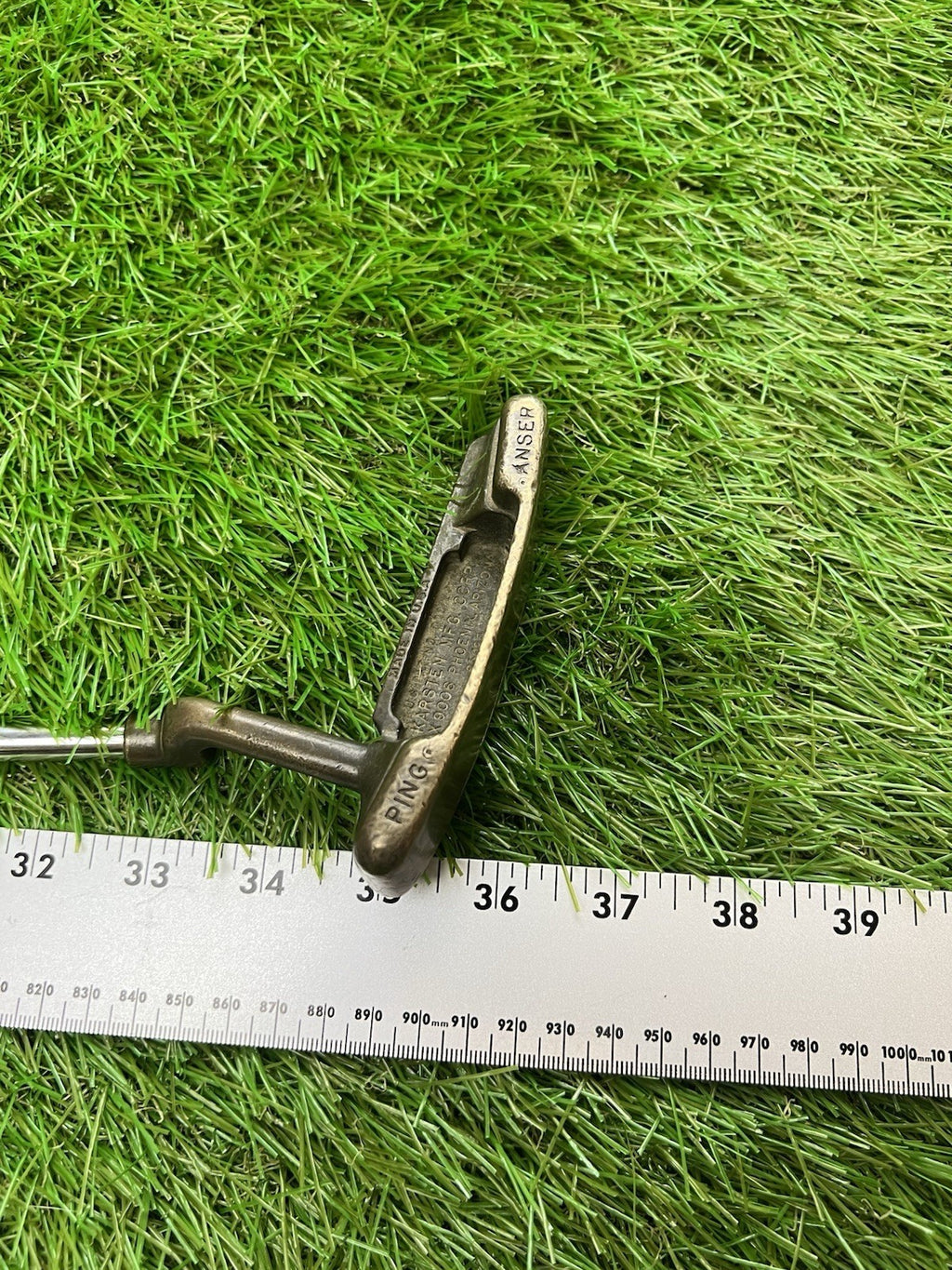Vintage Ping Anser Putter RH Steel Shaft 35.5"