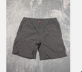The North Face Shorts Mens Large Gray 9 Inch Inseam Cargo Elastic Waist Hiking