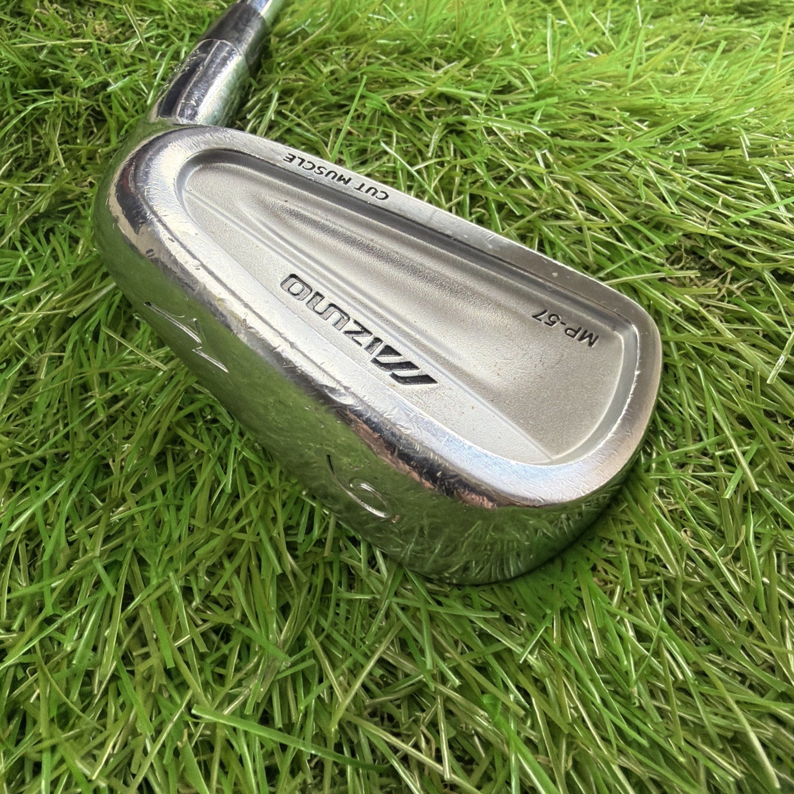 Mizuno MP-57 6 Iron Forged RH Project X 5.5 Regular Plus Flex Shaft 37.5"