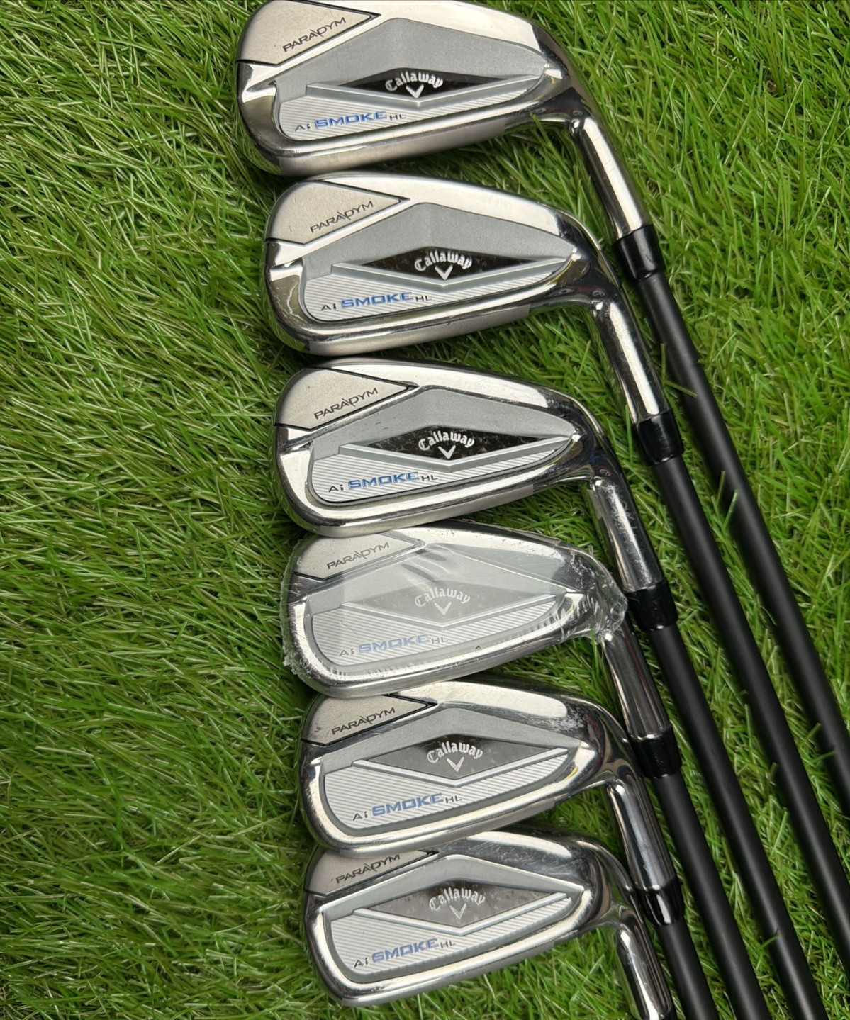 Callaway Paradym Ai Smoke HL Iron Set (5-PW) RH Cypher Sixty 5.5
