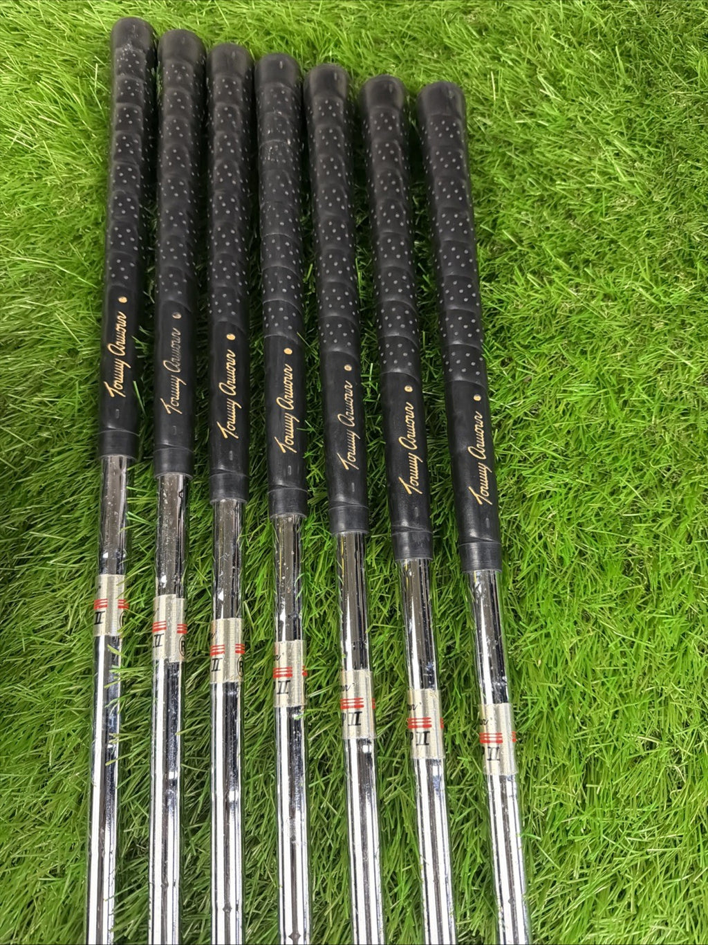 Tommy Armour 855s Silver Scot Iron Set (3-9) RH Tour Step II Regular Flex Shafts