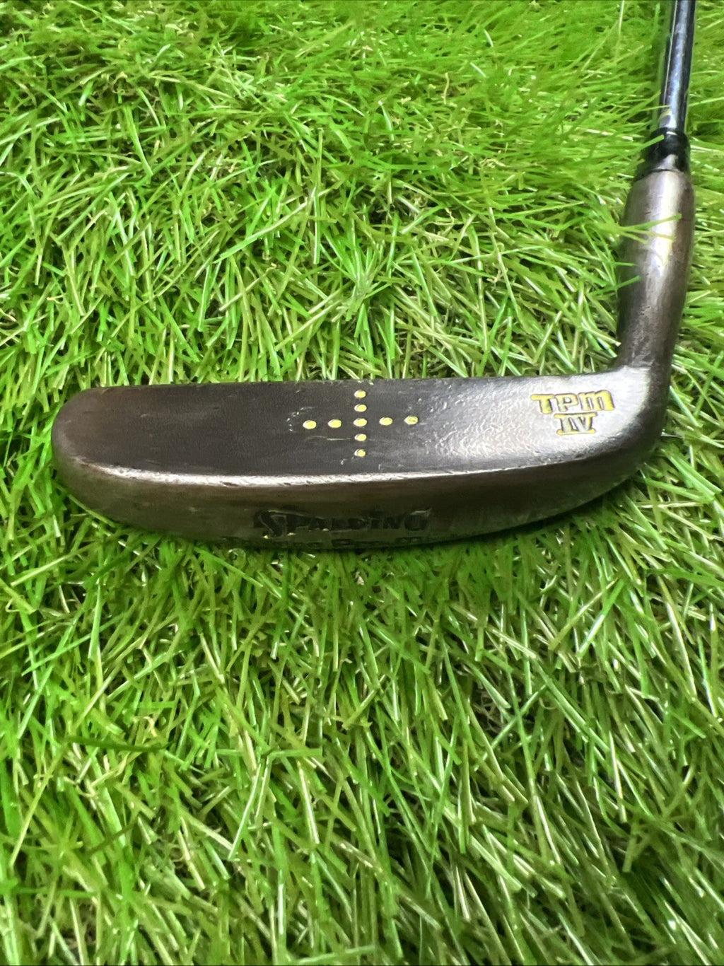 Spalding Tour Pro Model TPM IV Blade Putter RH 35" Original Grip