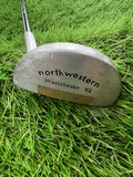 Vintage Northwestern Westchester 93 Mallet Putter RH Leather Grip 35"