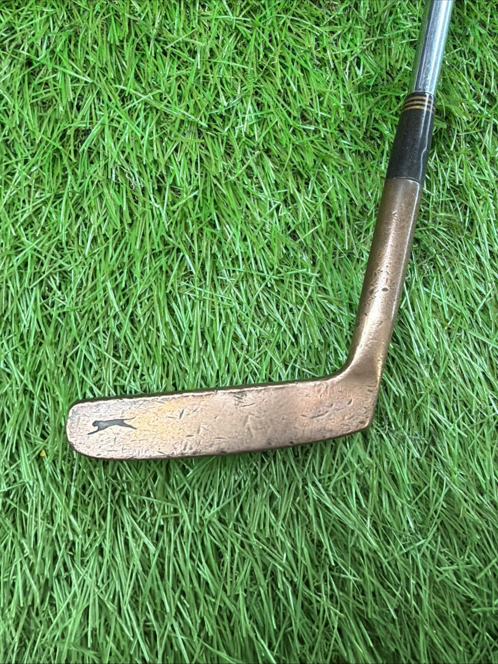 Vintage 706 Beryllium Copper Slazenger Putter BC Series RH Steel Shaft 35"
