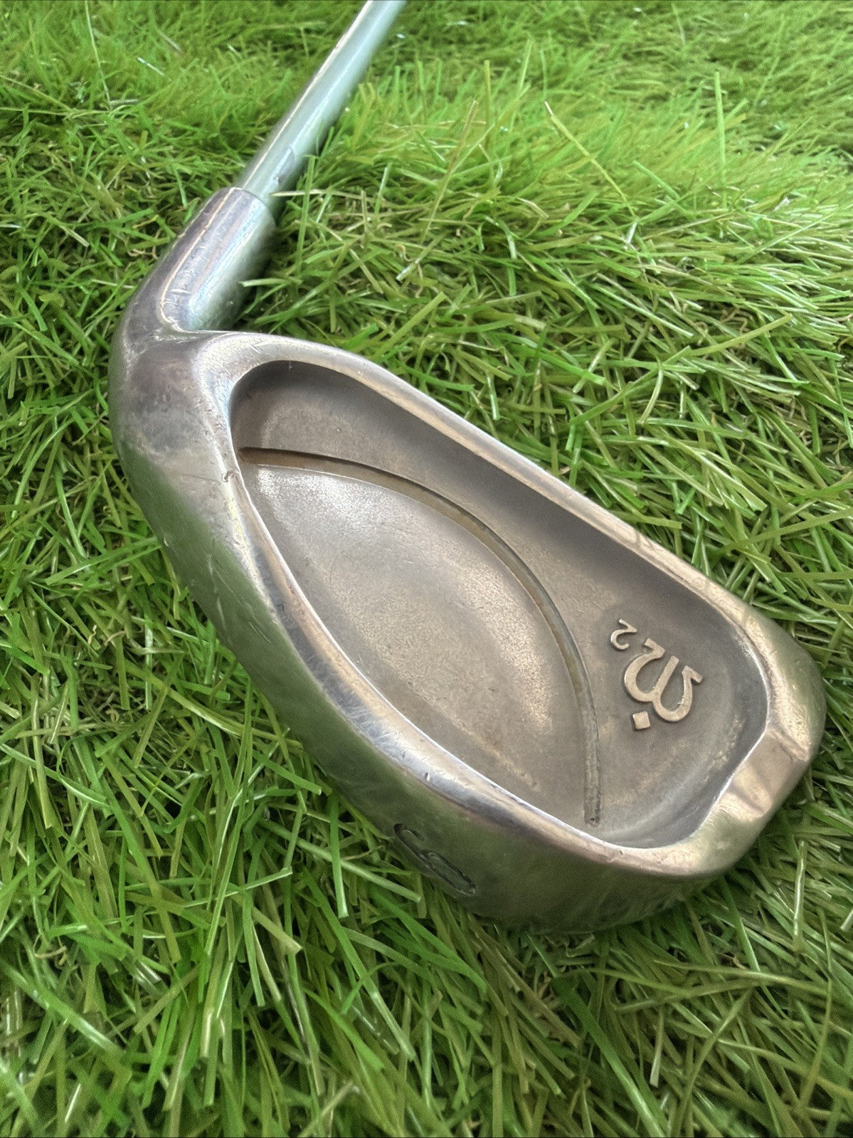 Vintage 6 Iron RH Graphite Micro Fibre 5.0 Regular Flex Shaft Arthritis Grip 38"