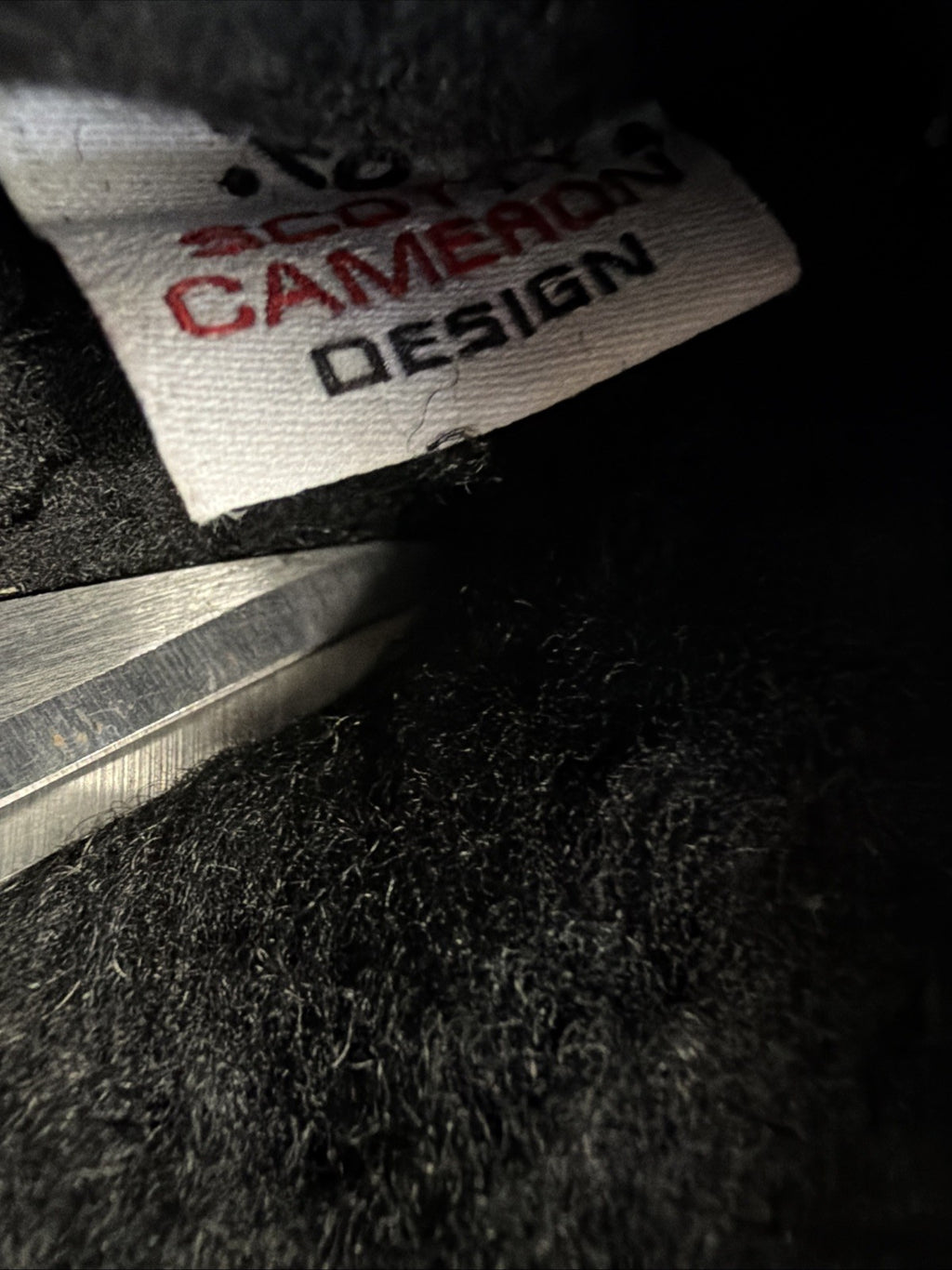 Scotty Cameron Design Phantom X Headcover Black & Yellow