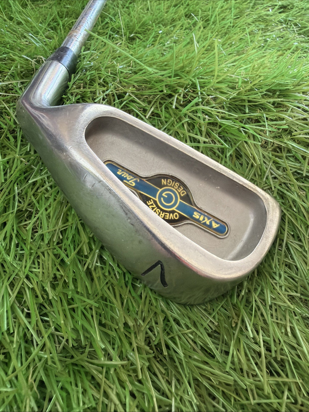 Axis Tour 7 Iron Oversize RH Apollo Regular Flex Steel Shaft 37"