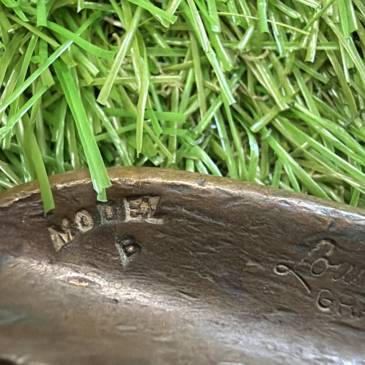 Vintage Louisville Grand Slam Model B Putter RH Leather Grip 34.5"