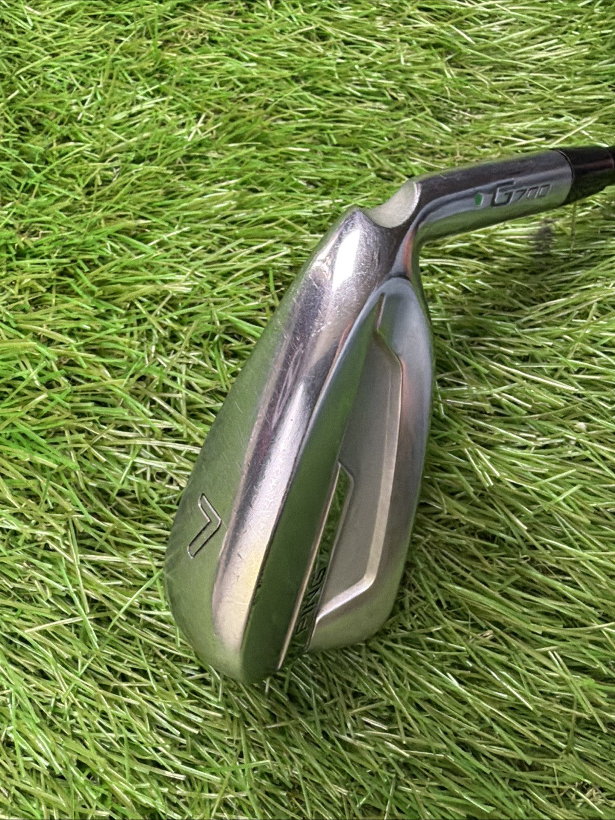 Ping G700 7 Iron Green Dot RH ALTA CB Regular Flex Graphite Shaft 37.75"