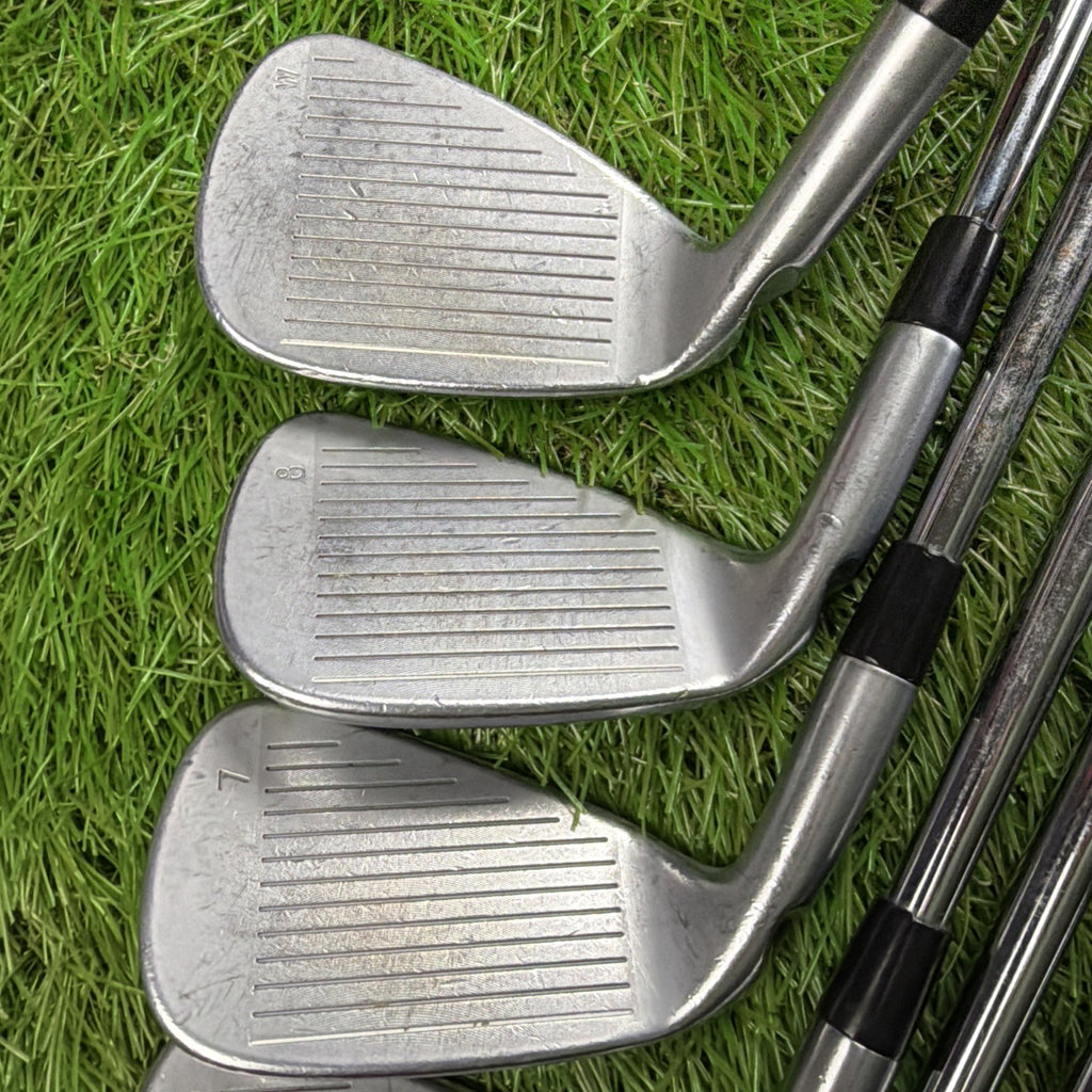 Ping Anser Forged Iron Set (4-PW NO 9i) Blue Dot RH AWT Stiff Flex Steel Shafts