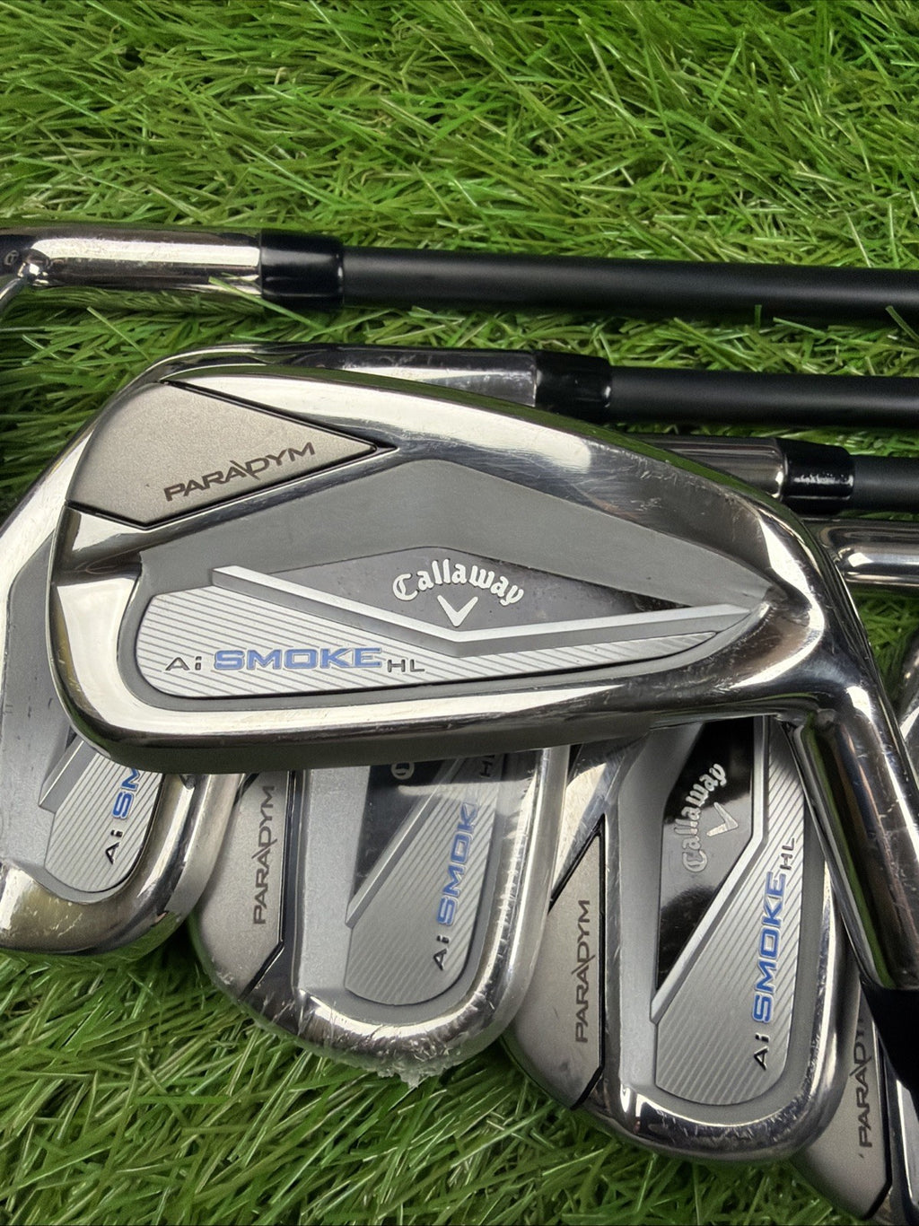 Callaway Paradym Ai Smoke HL Iron Set (5-PW) RH Cypher Sixty 5.5