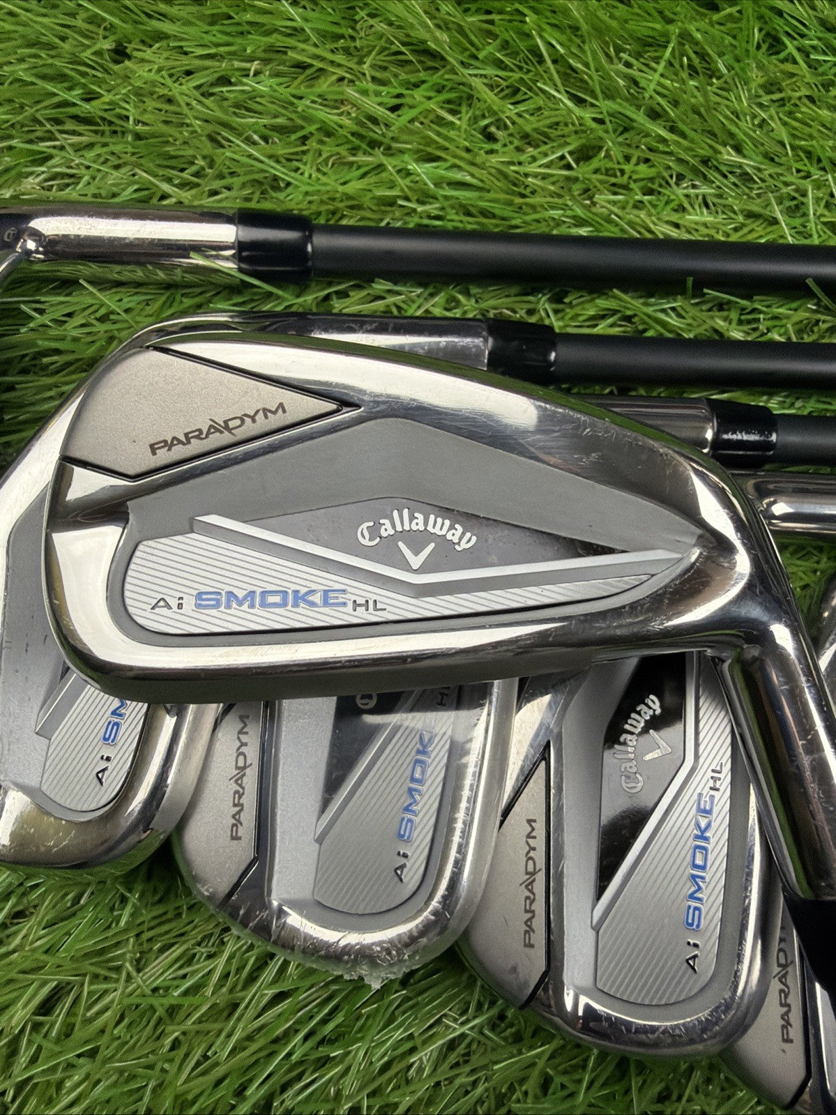 Callaway Paradym Ai Smoke HL Iron Set (5-PW) RH Cypher Sixty 5.5