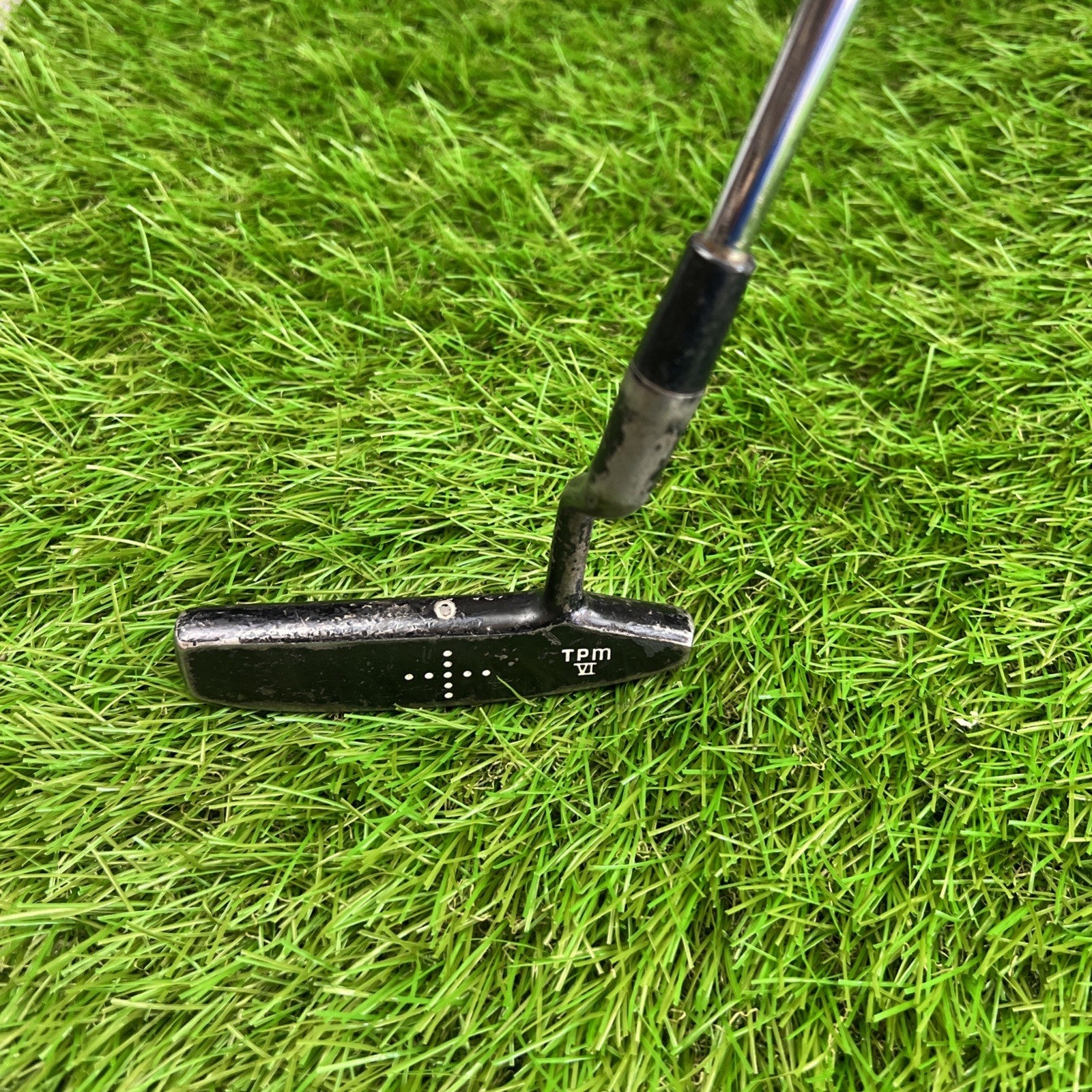 Vintage Spalding Putter TPM VI  RH Steel Shaft 33.75" Original Grip