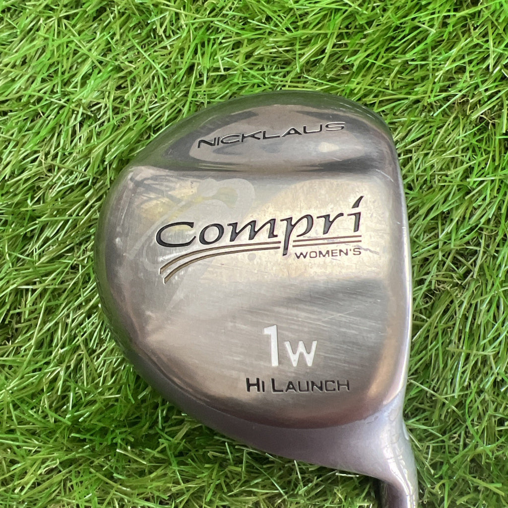 Nicklaus Compri Hi Launch 1W Driver RH Vapor 50 Ladies Flex Shaft 43.5"