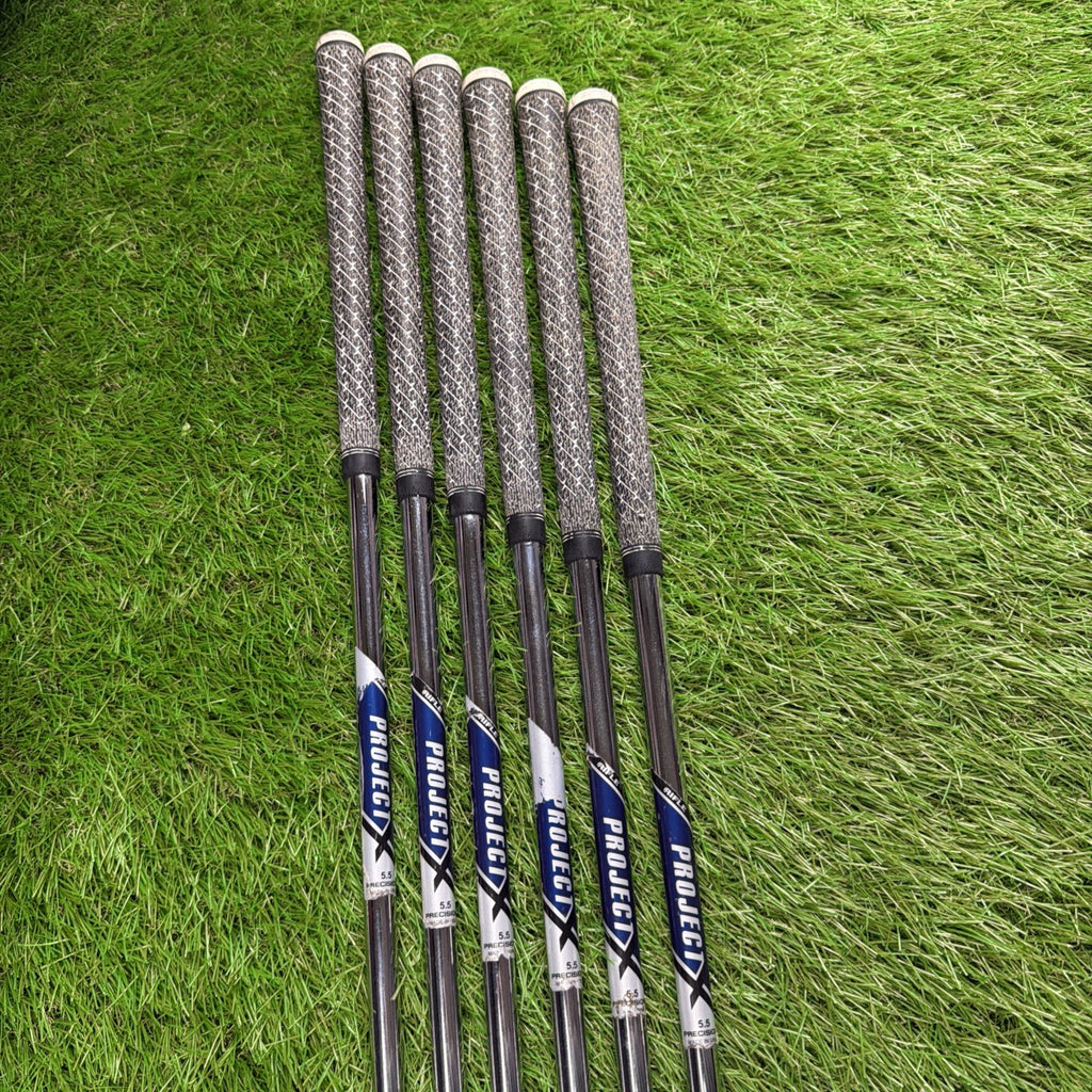 Ping i Series E-1 Iron Set 5-W Blue Dot RH Project X 5.5 RegularPlus Flex Shafts