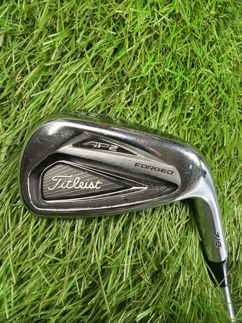 Titleist AP2 716 Forged 9 Iron RH Dynamic Golf S300 Stiff Flex Shaft 36"