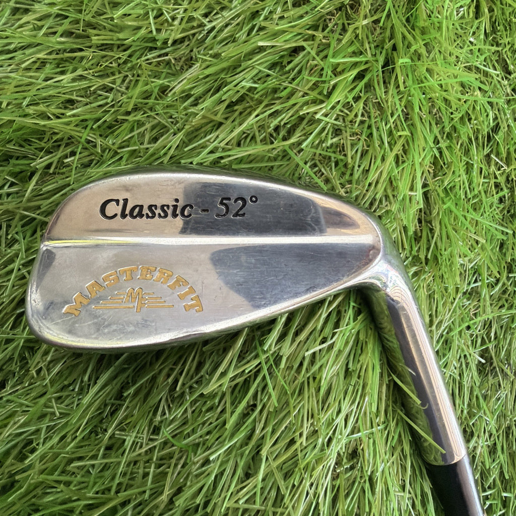 Master Fit Classic 52° Gap Wedge RH Steel Shaft 36.5"