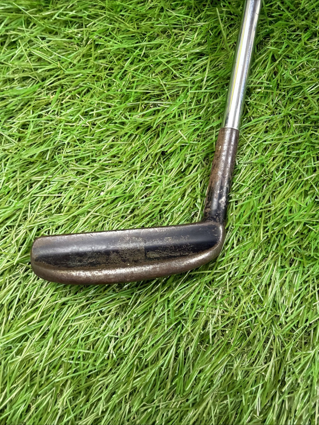 Vintage Arnold Palmer "The Original" Putter LH Steel Shaft Leather Grip 33"