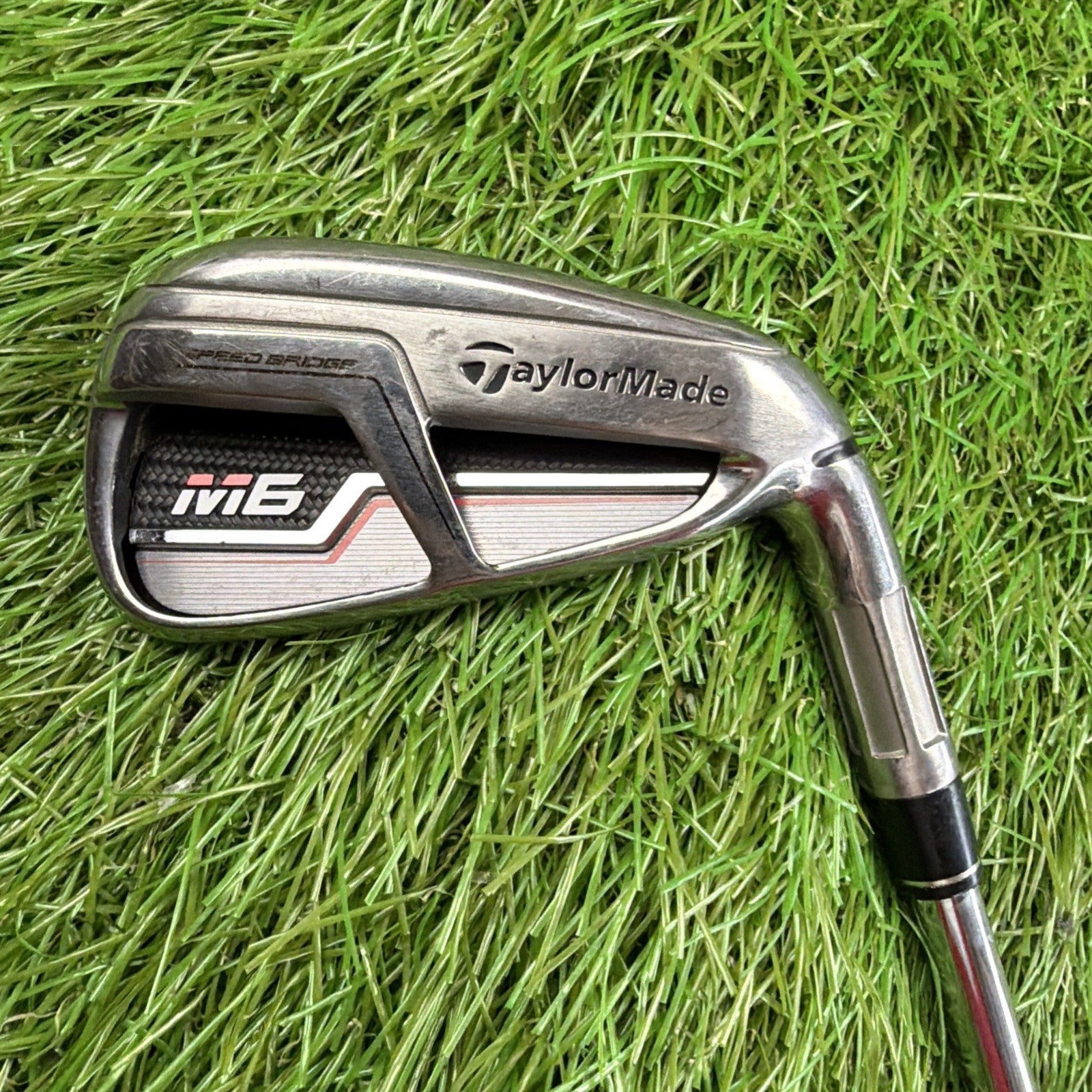 TaylorMade M6 6 Iron RH KBS Max 85 Stiff Flex Shaft 37.5"