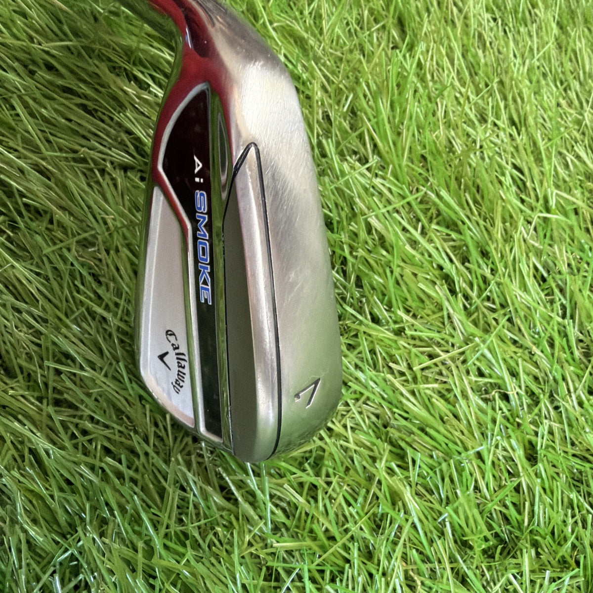 Callaway Paradym Ai Smoke 7 Iron LH Cypher Fifty 5.0 Senior Flex Shaft 37.25"