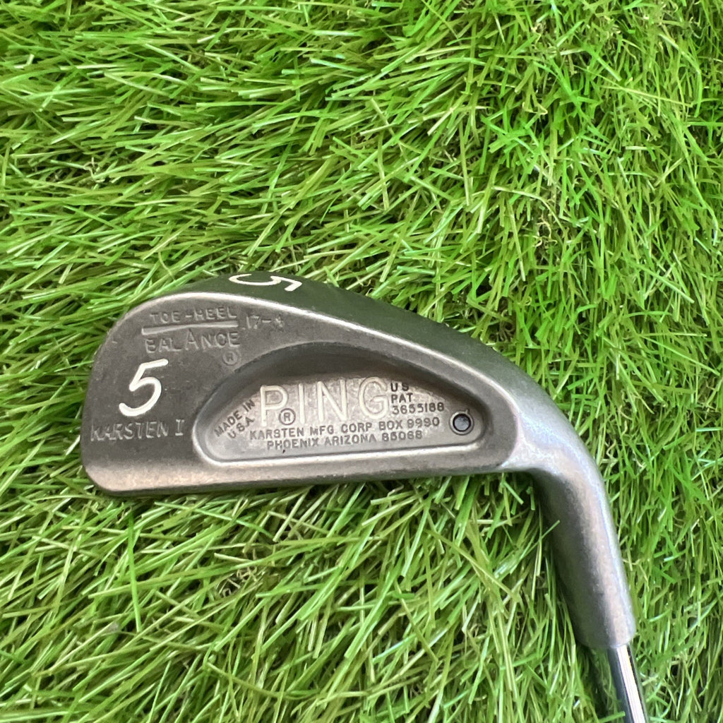 Vintage Ping Karsten I 5 Iron Black Dot RH ZZ Lite Stiff Flex 38" (Pristine)