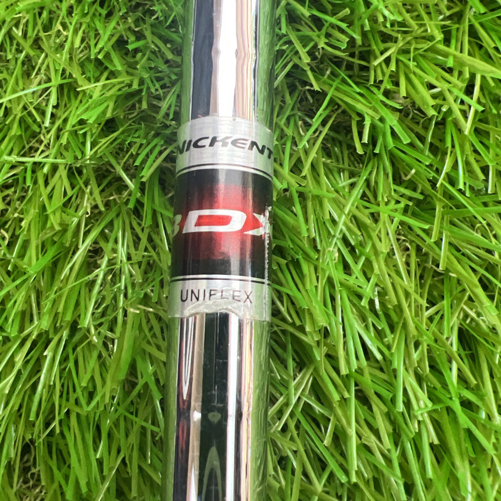 Nickent 3DX 8 Iron RH Uniflex Steel Shaft Jumbo Grip 36.5"