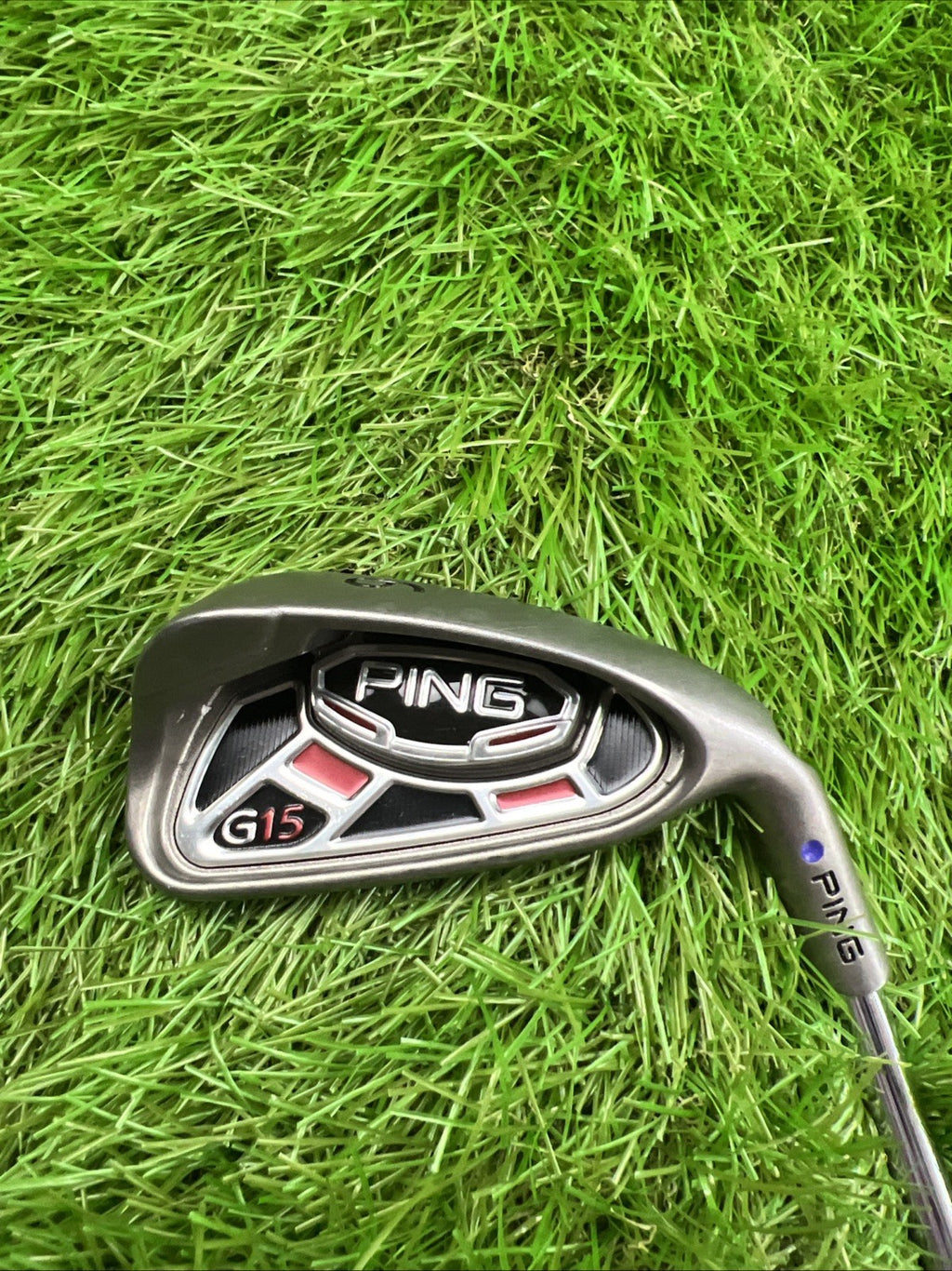 Ping G15 6 Iron Blue Dot RH AWT Stiff Flex Shaft 37"