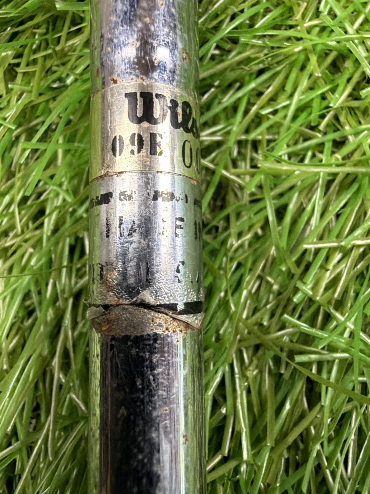 Rare Vintage Wilson Hitsenor 3 Iron RH Steel Shaft Original Grip 39"