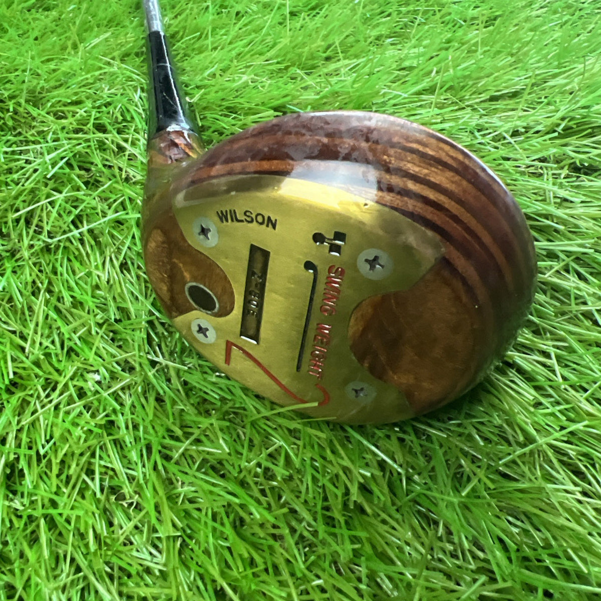 Vintage Wilson Z-80e 2 & 3 Wood RH True Temper Step Down Shaft Leather Grip