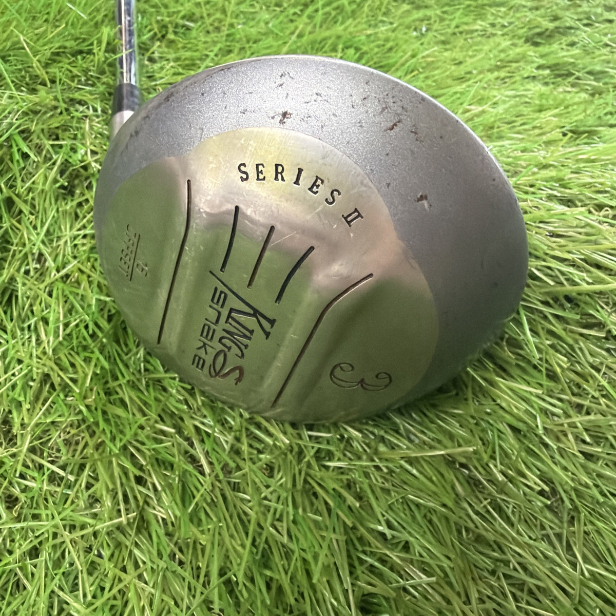 King Snake 15° 3 Wood Series II Offset RH Apollo Spectre Stiff Flex Shaft 42.5"