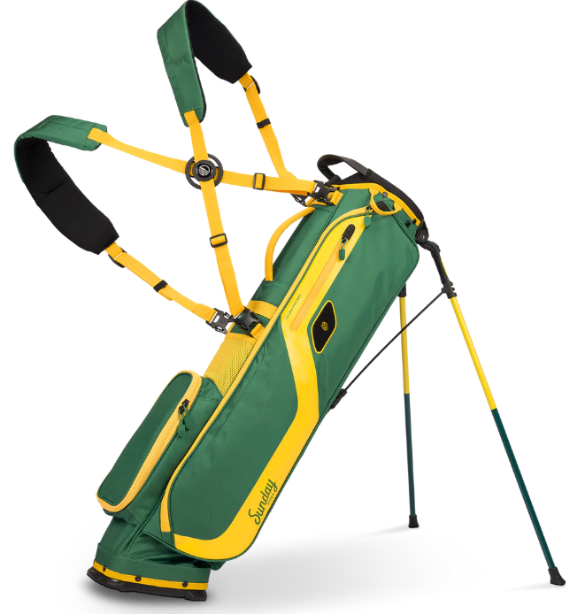 Sunday Golf El Camino Stand Bag 4 Full Length Dividers Double Strap 3.9 lbs