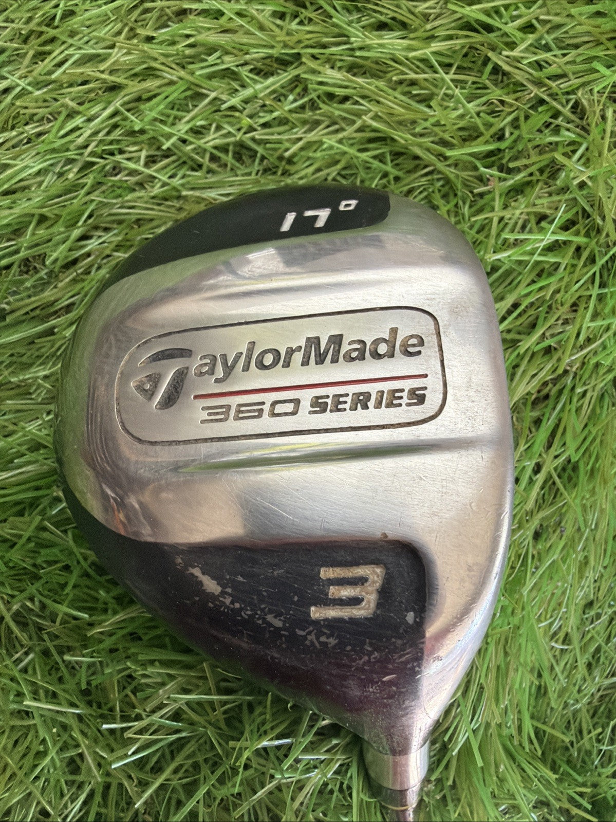 TaylorMade 360 Series 3 Wood 17° RH Tour S-90 Stiff Flex Graphite Shaft 43.25"