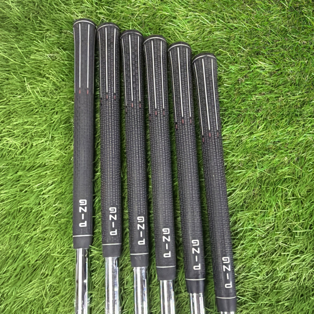 Ping Anser Forged Iron Set (4-PW NO 9i) Blue Dot RH AWT Stiff Flex Steel Shafts