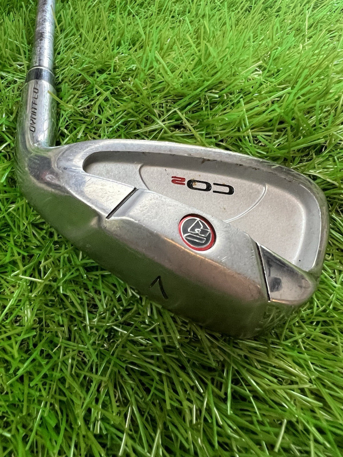 DynaFlo CO2 7 Iron RH Regular Flex Steel Shaft