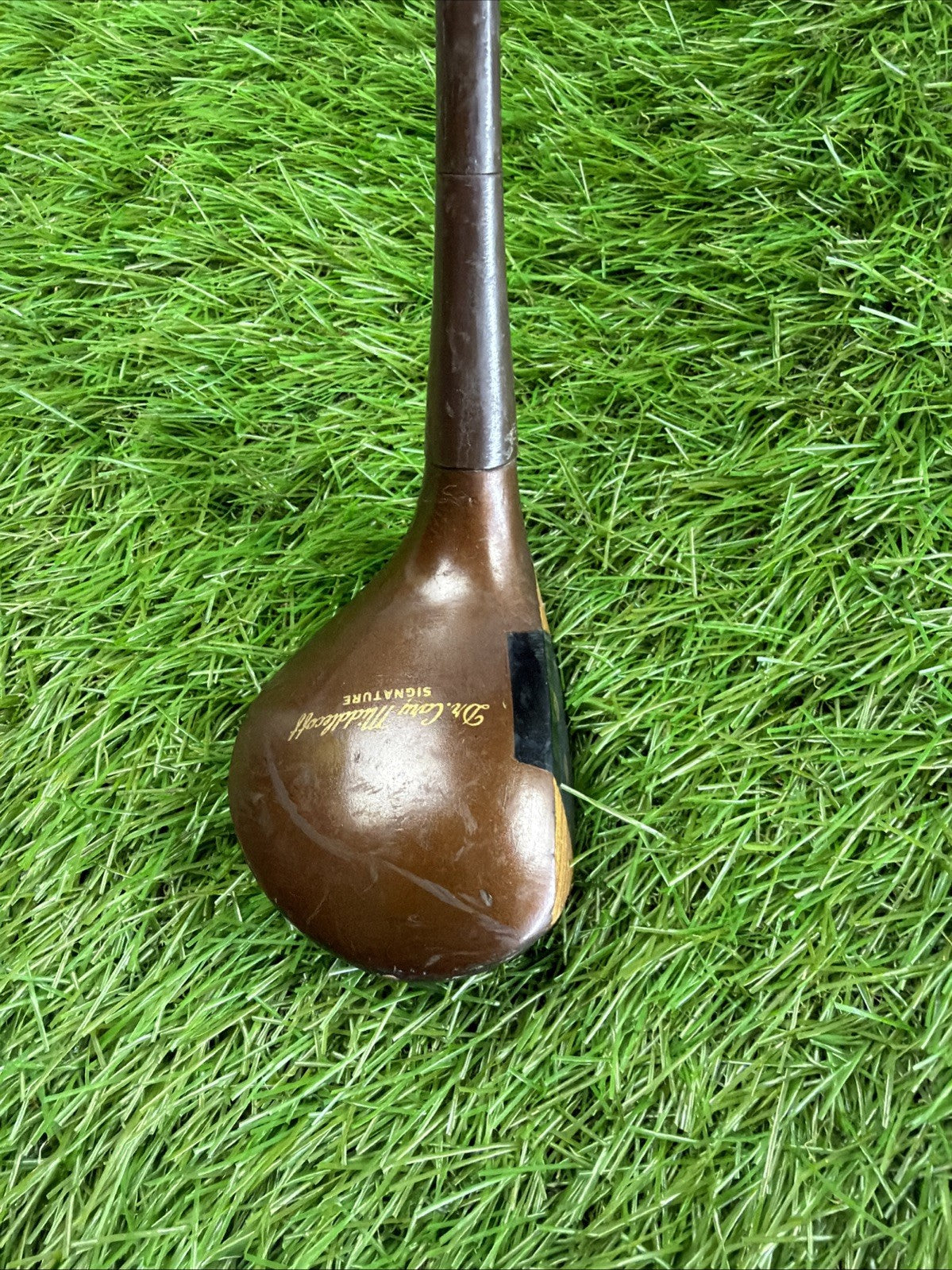 Vintage Wilson Strata Bloc 3.5 Wood RH Steel Shaft Reg Flex 42.5" Leather Grip