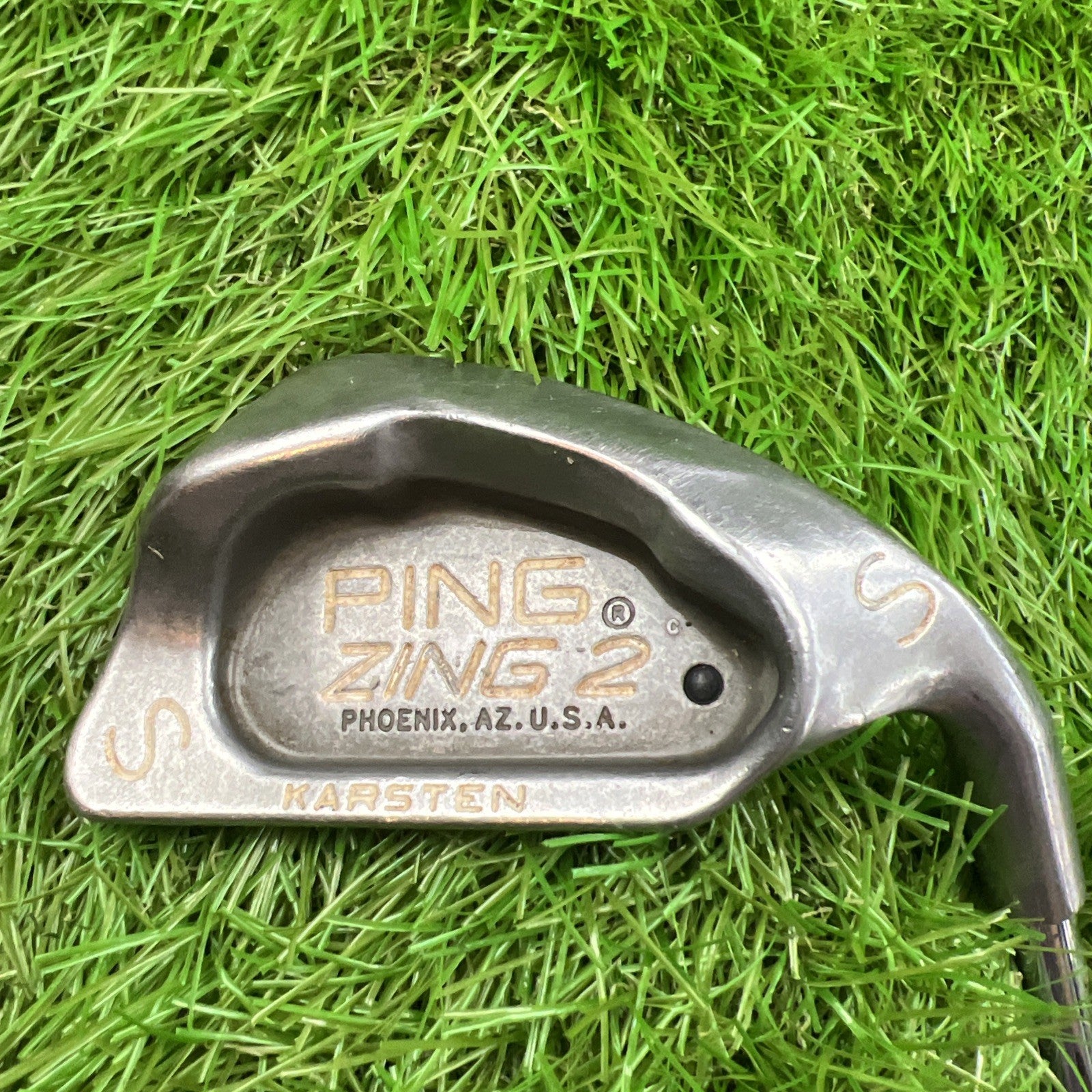 Ping Zing 2 Sand Wedge Black Dot RH Ping JZ Stiff Flex Shaft 35.5"