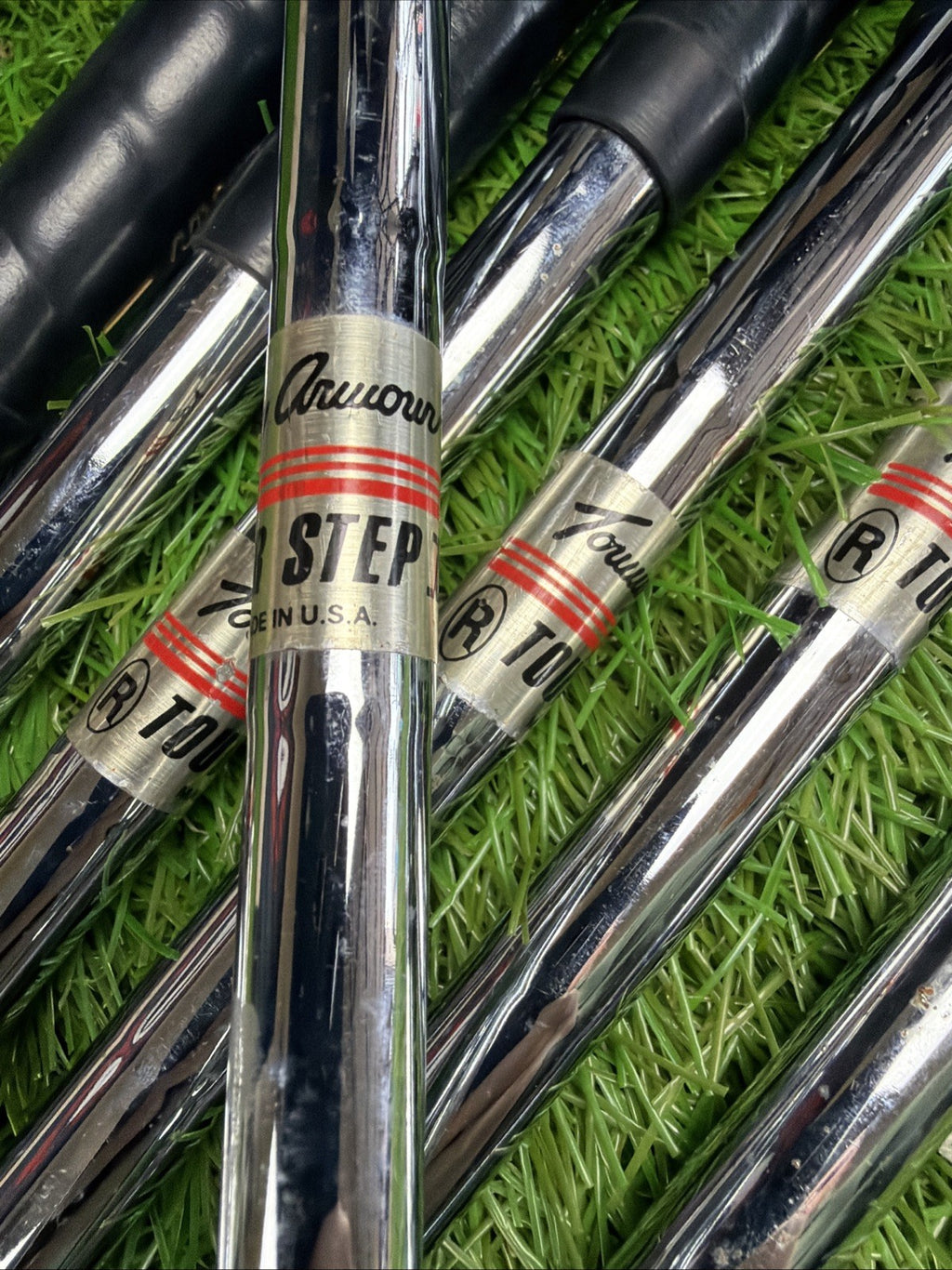 Tommy Armour 855s Silver Scot Iron Set (3-9) RH Tour Step II Regular Flex Shafts