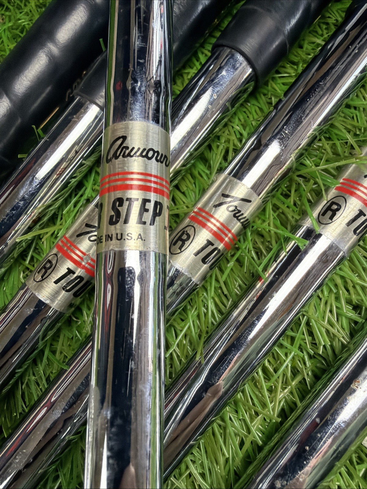 Tommy Armour 855s Silver Scot Iron Set (3-9) RH Tour Step II Regular Flex Shafts