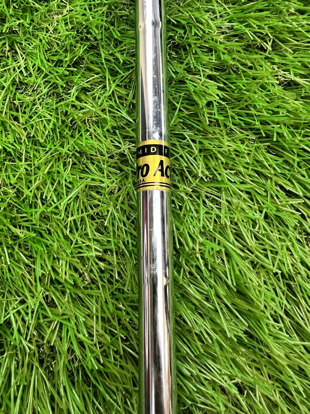 Acculine Shoot Out 1 Iron Oversize RH Firm Flex Steel Shaft 40"