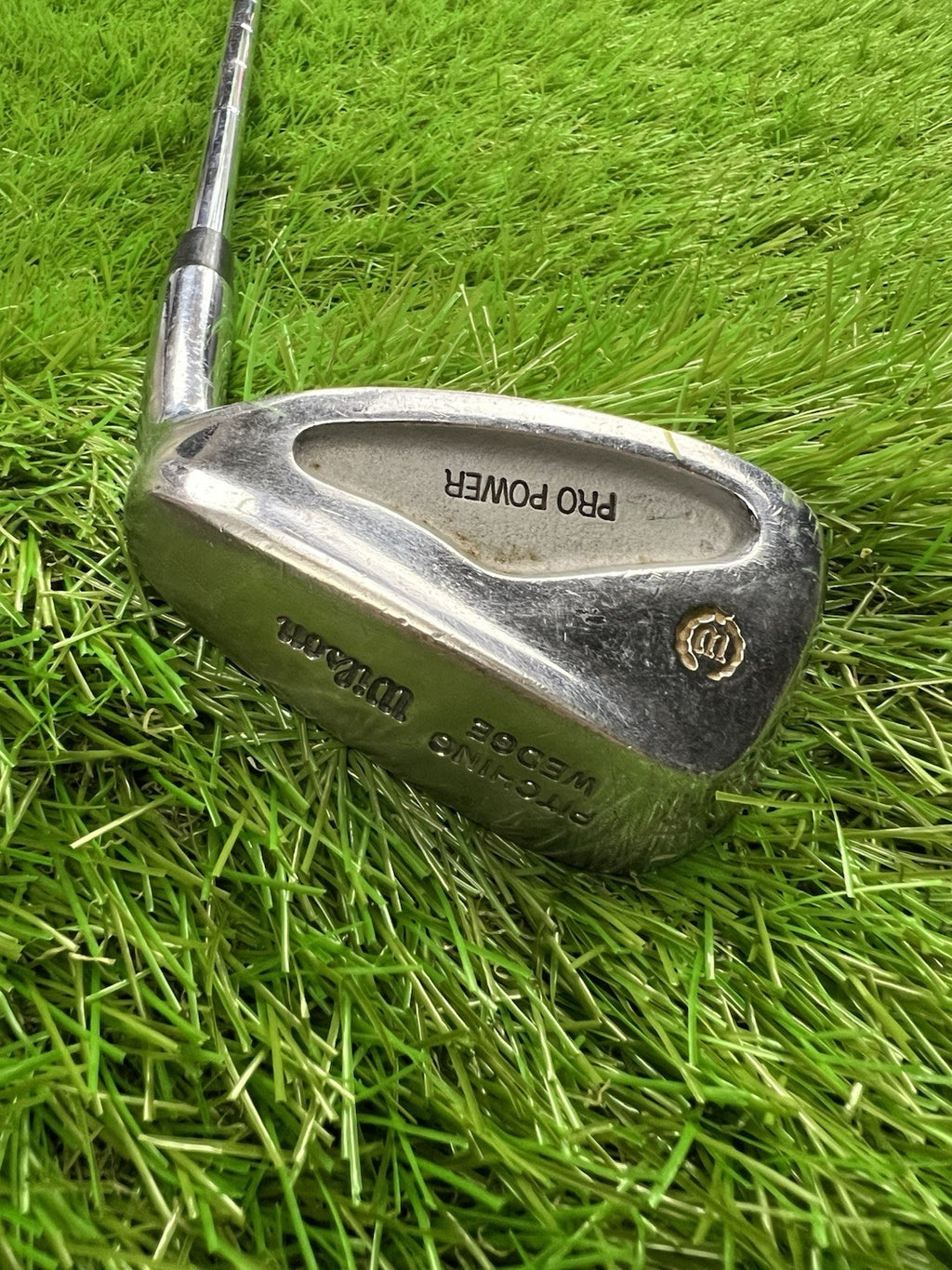 Vintage Wilson Pro Power Pitching Wedge RH Steel Shaft