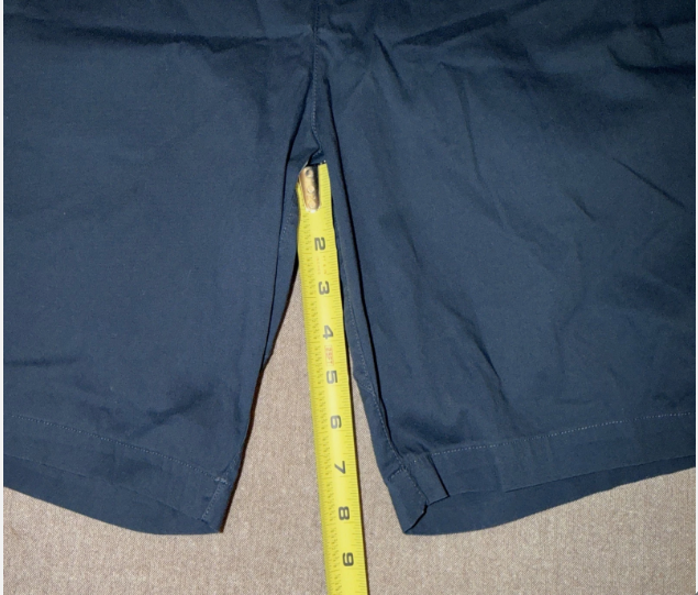Lululemon Men’s 36 Golf Shorts Casual Navy Blue
