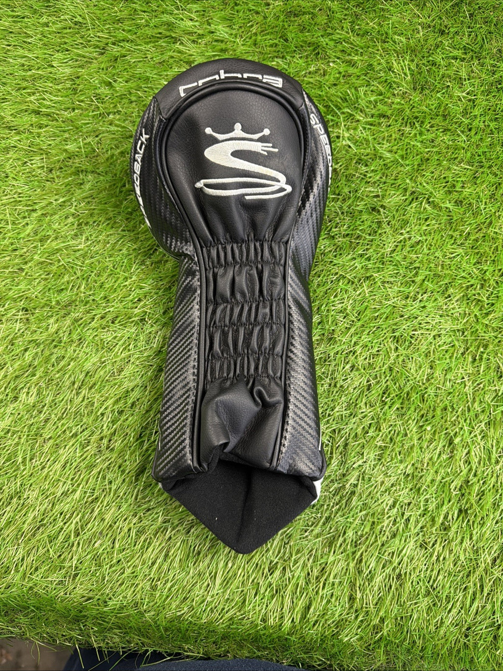 King Cobra F9 Driver Headcover Black / White