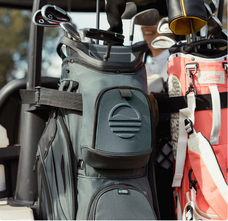 Sunday Golf Big Rig 14-Way Cart Bag Full Length Dividers