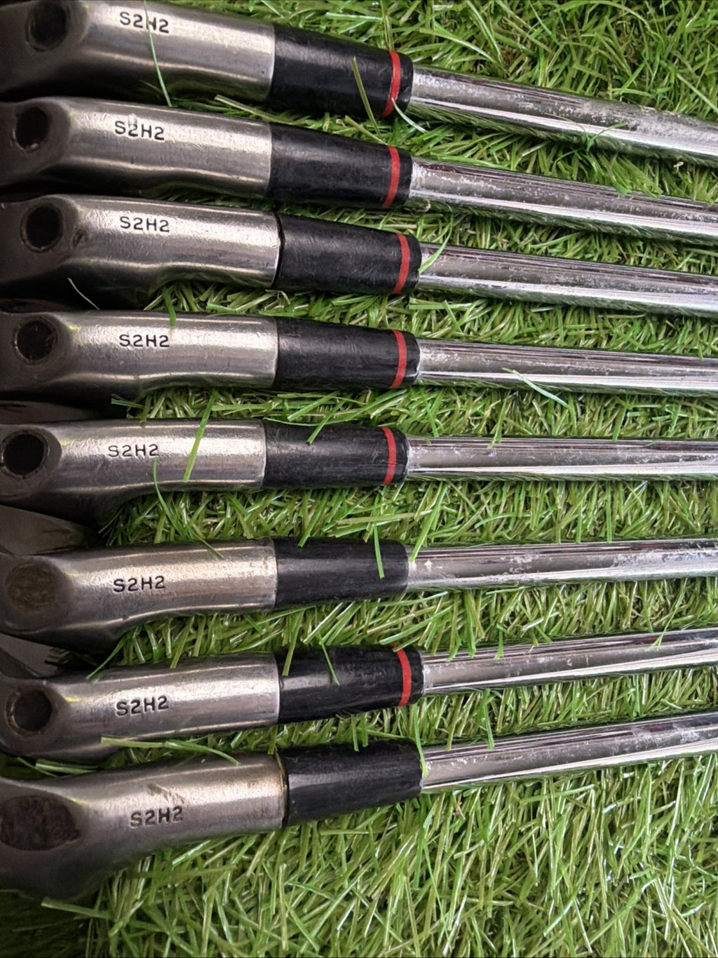 Vintage Callaway Bobby Jones Iron Set (4-SW) S2H2 RH S300U Stiff Flex Shafts