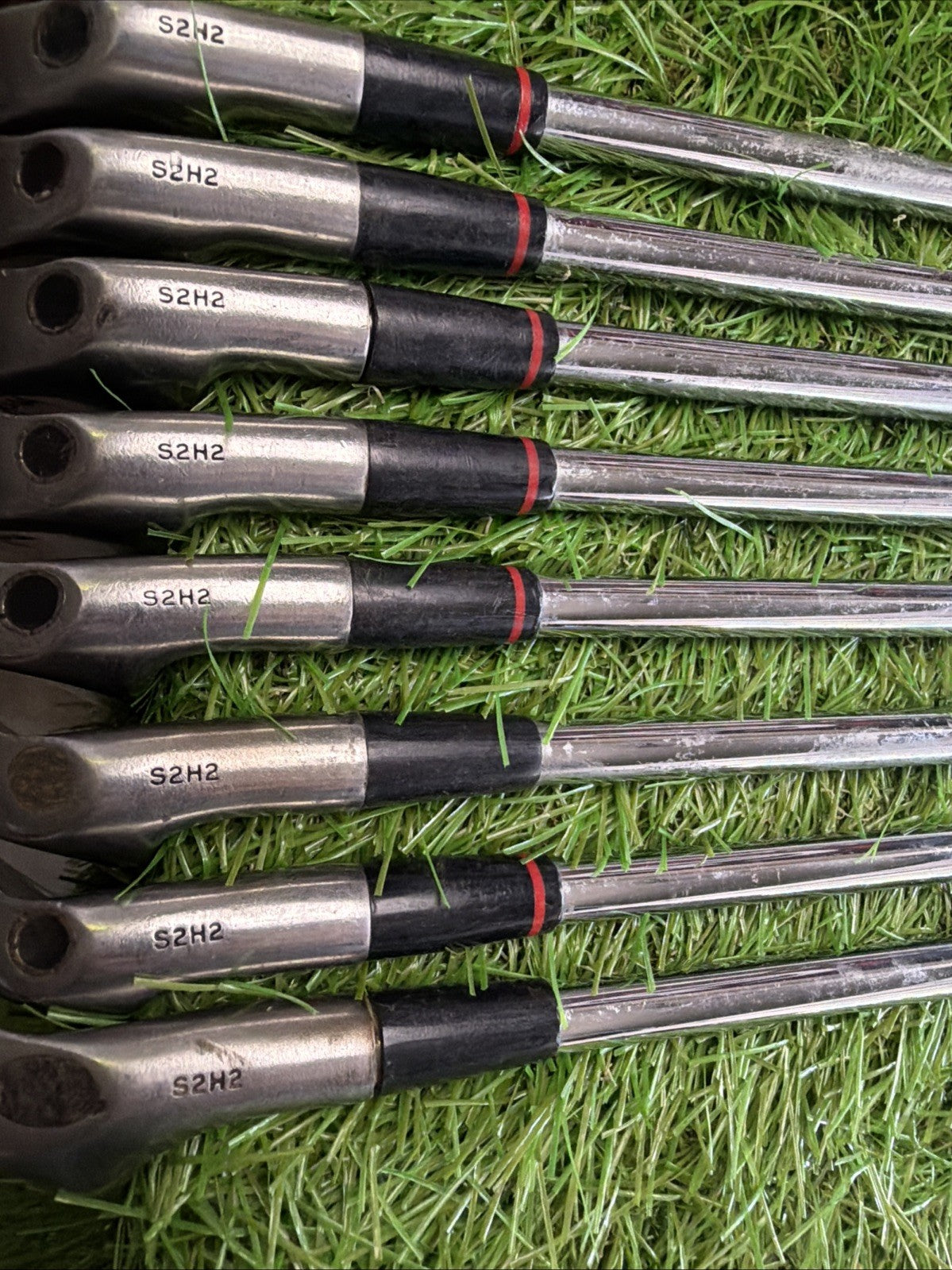 Vintage Callaway Bobby Jones Iron Set (4-SW) S2H2 RH S300U Stiff Flex Shafts